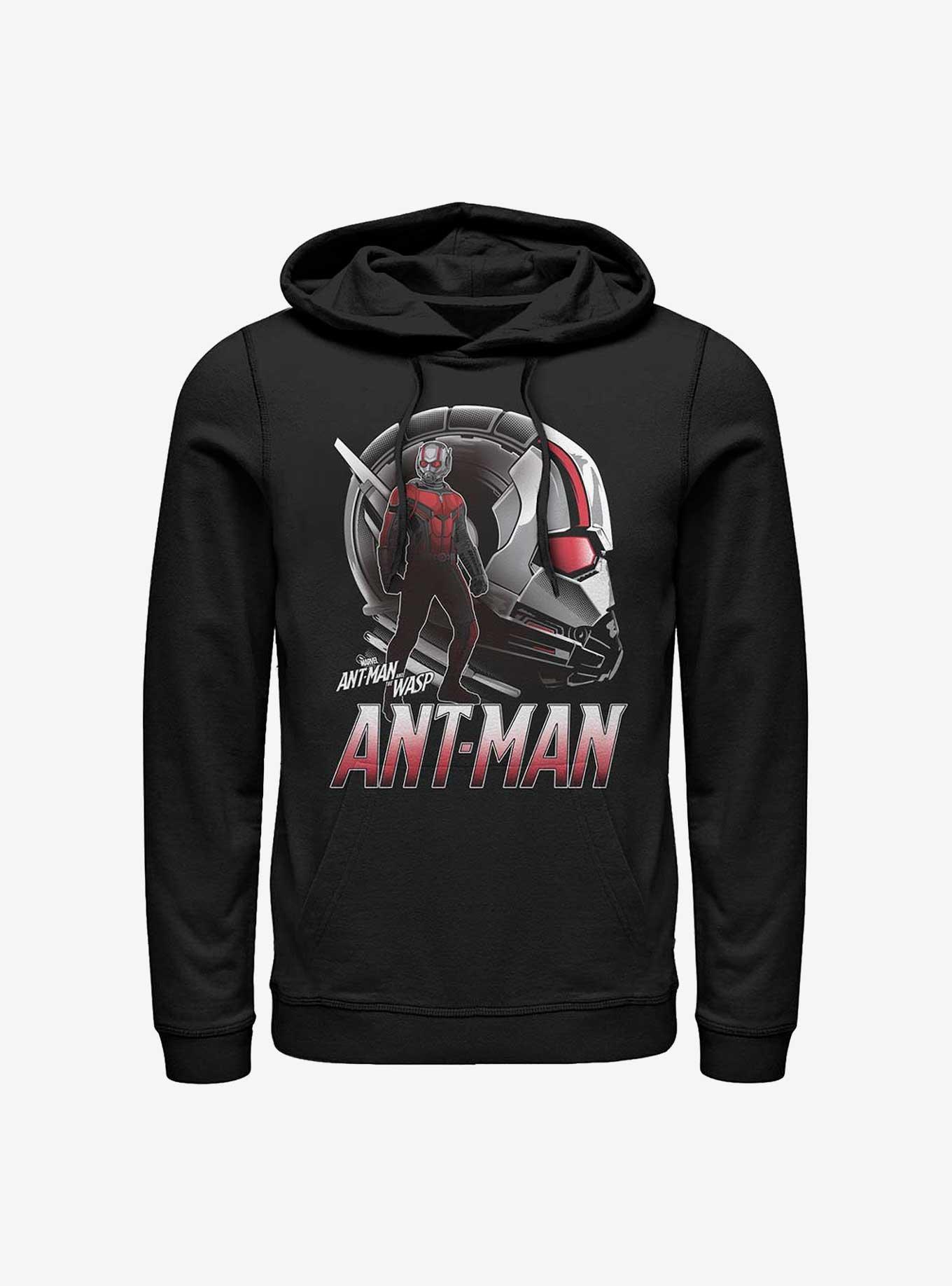 Marvel Ant-Man and the Wasp Ant-Man Helmet Hoodie, BLACK, hi-res