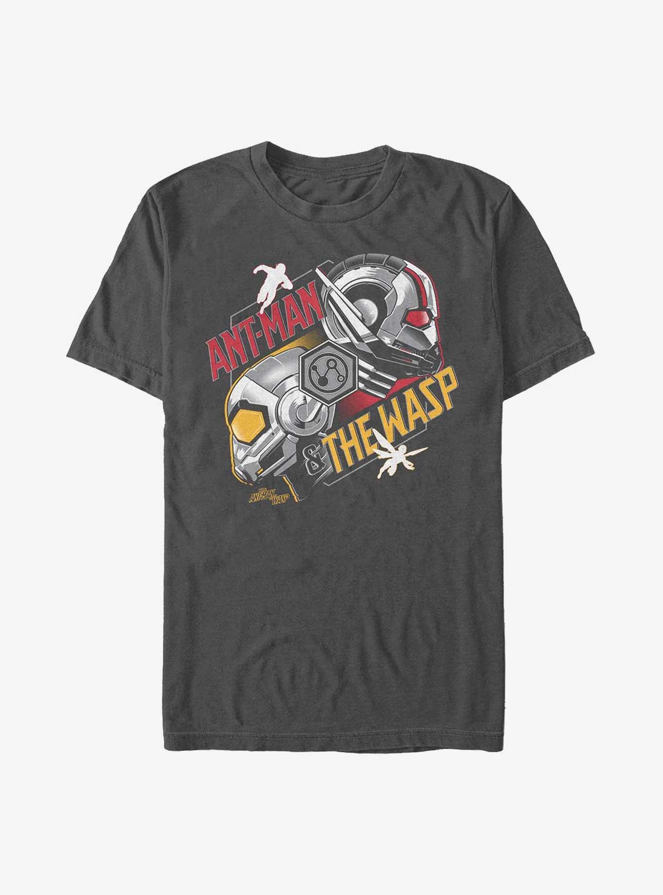 Marvel Ant-Man and the Wasp Helmets T-Shirt, CHARCOAL, hi-res