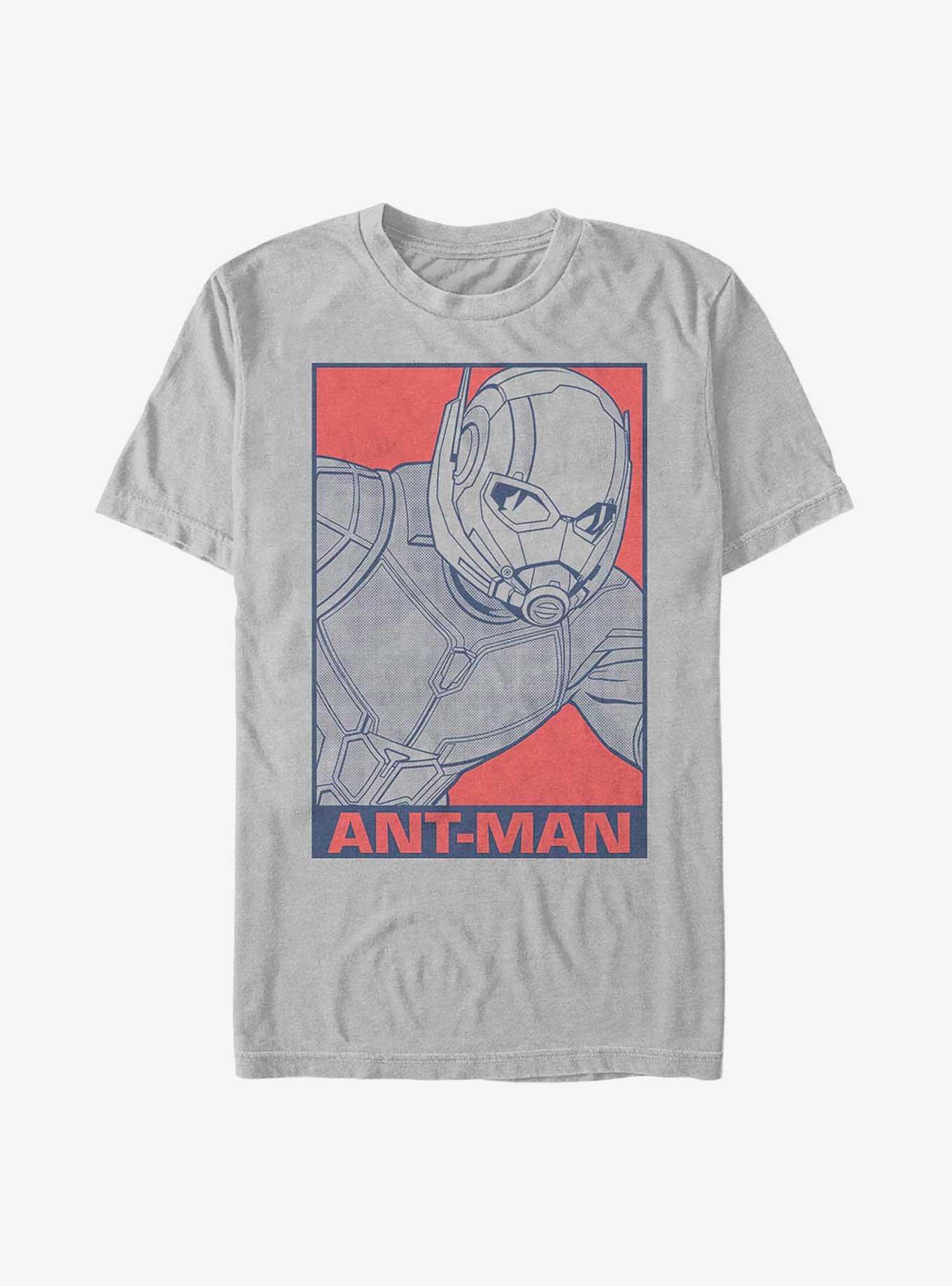 Marvel Ant-Man Pop Art Ant-Man Poster T-Shirt, SILVER, hi-res