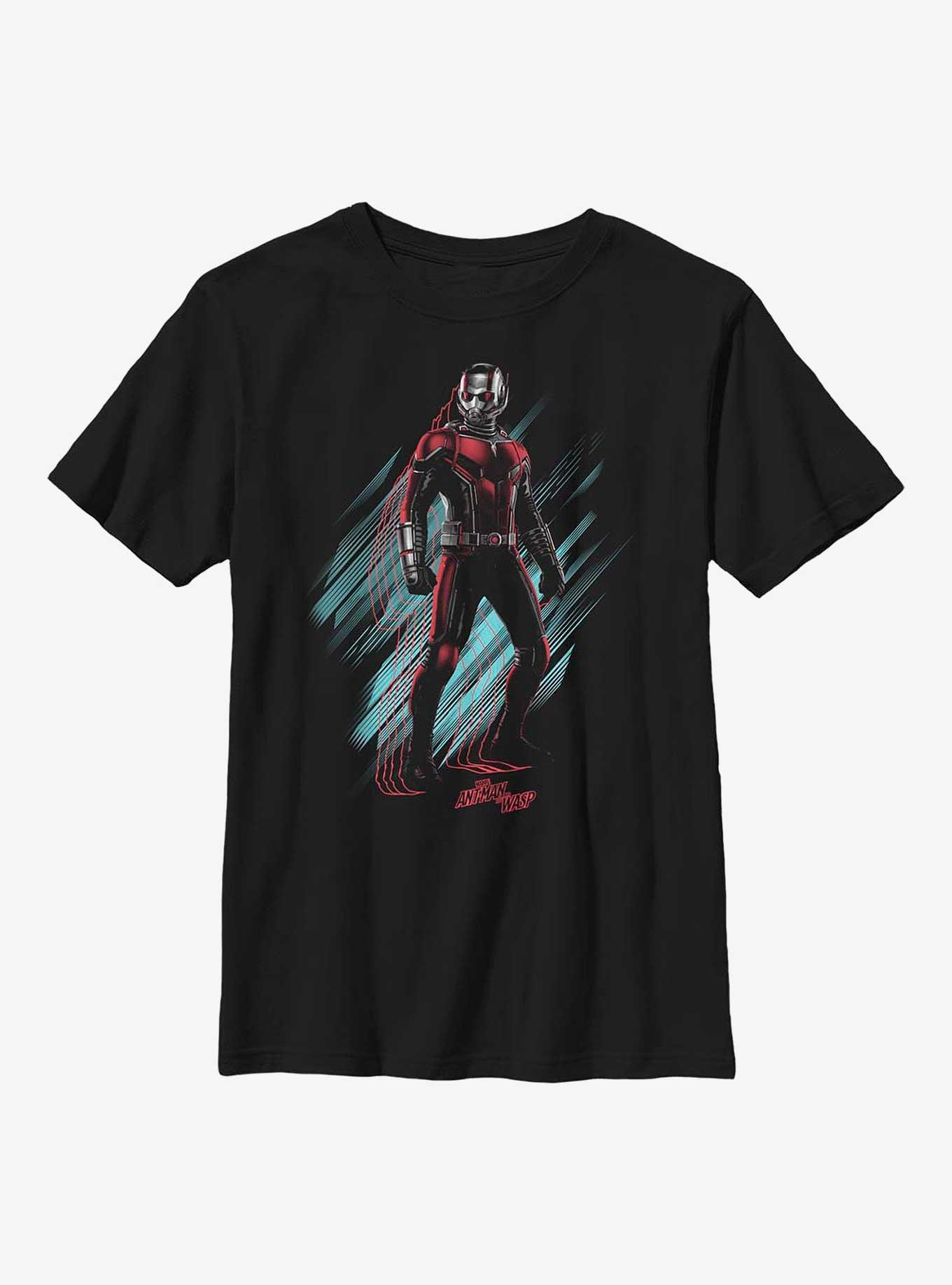 Marvel Ant-Man and the Wasp Ant-Man Hero Youth T-Shirt, BLACK, hi-res