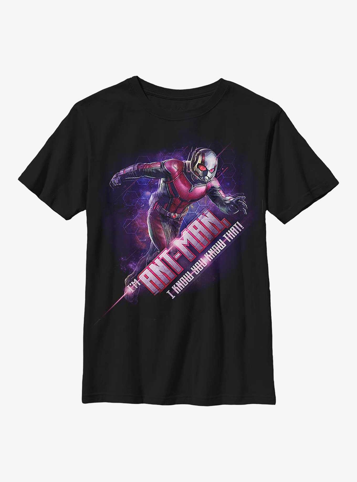 Marvel Ant-Man I'm Ant-Man Youth T-Shirt, BLACK, hi-res