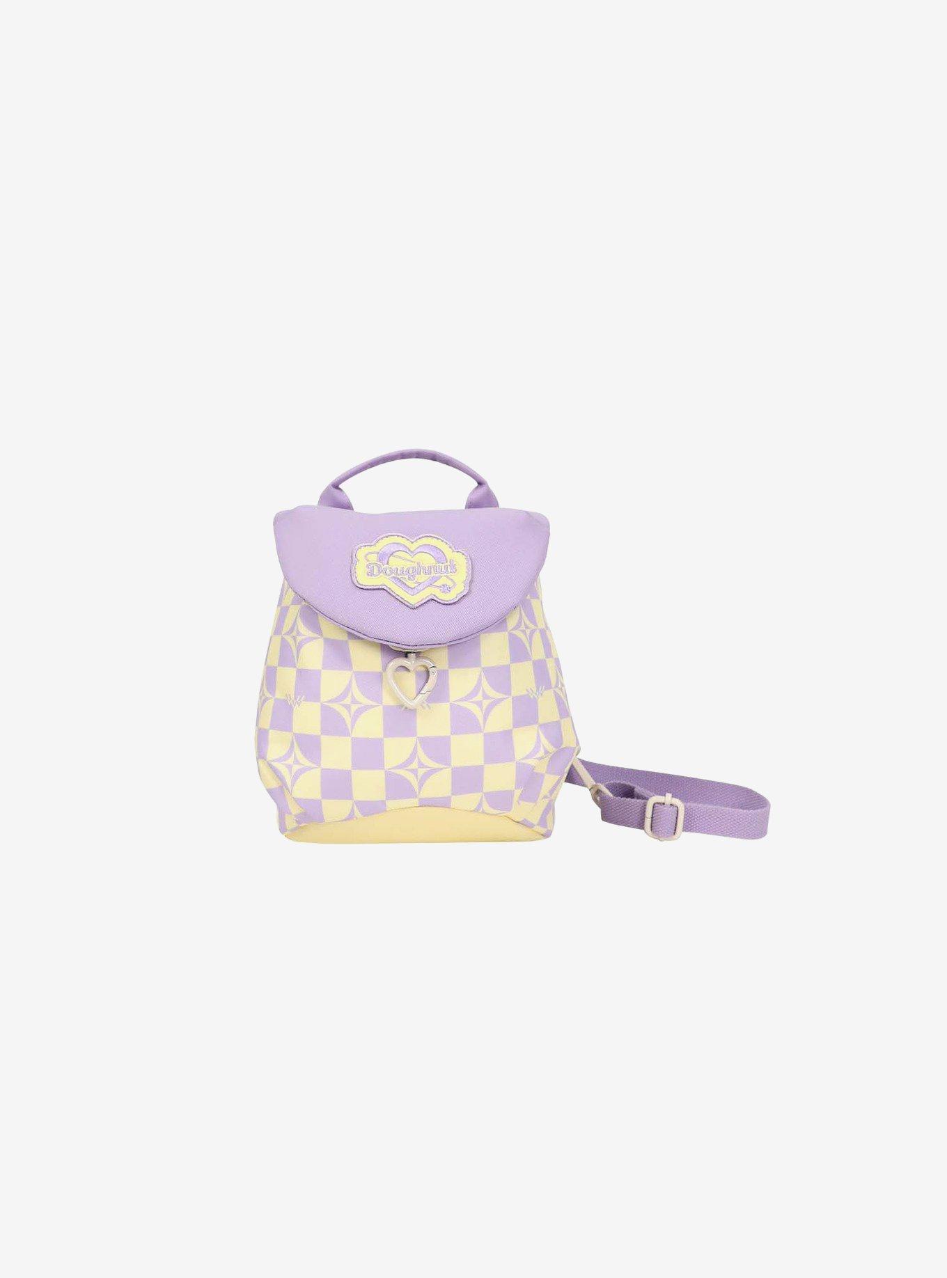 Doughnut Plus One Mini Kaleido Buttery Checkered Mini Backpack