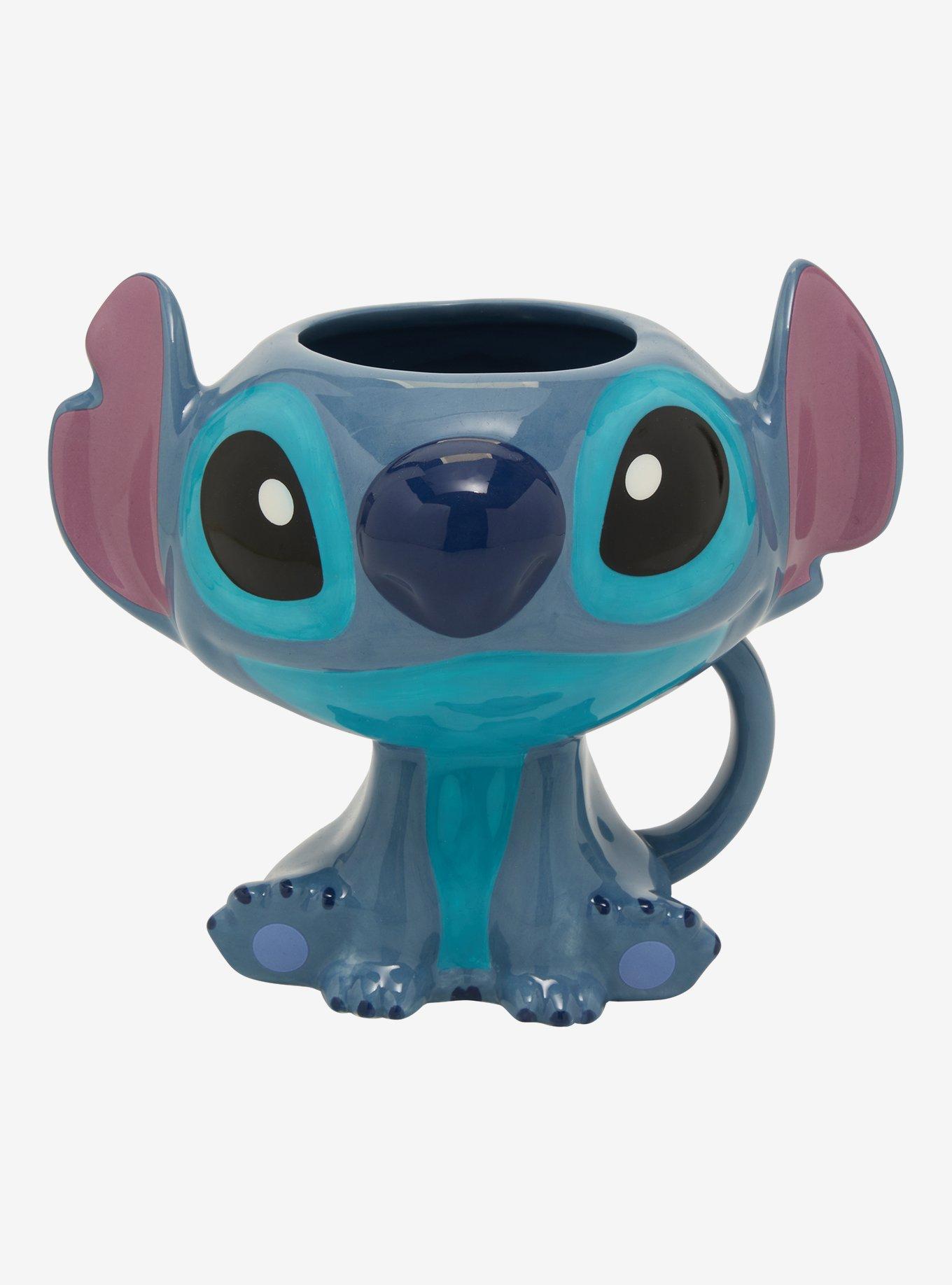  Disney Stitch Figural Character Mug Kitchen Accessories, Cute  Ceramic Housewarming Gifts For Men And Women And Kids, Official Licensee