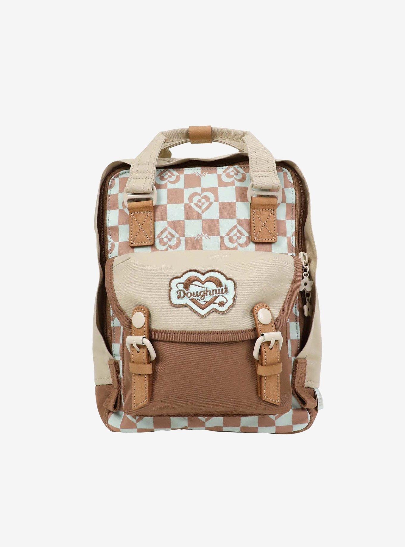 Doughnut Macaroon Mini Kaleido Mushroom Checkered Mini Backpack, , hi-res