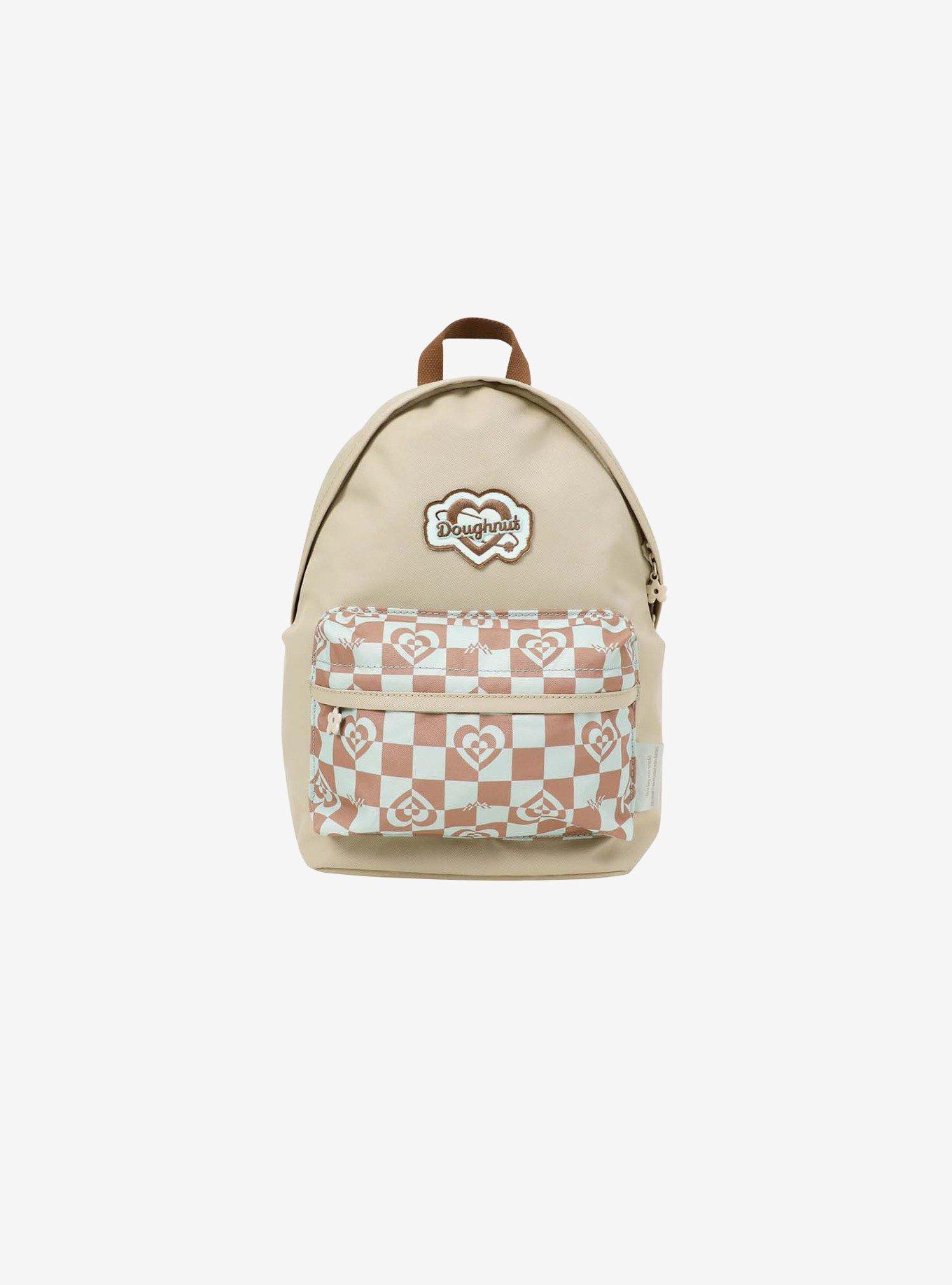 Doughnut Plus One Mini Kaleido Mushroom Checkered Mini Backpack, , hi-res