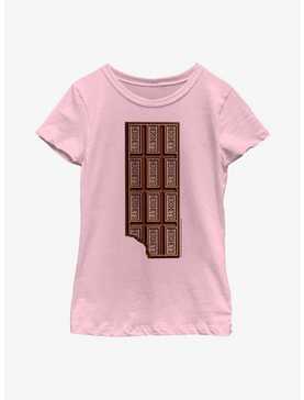 Hershey's Chocolate Bar Bite Youth Girls T-Shirt, , hi-res