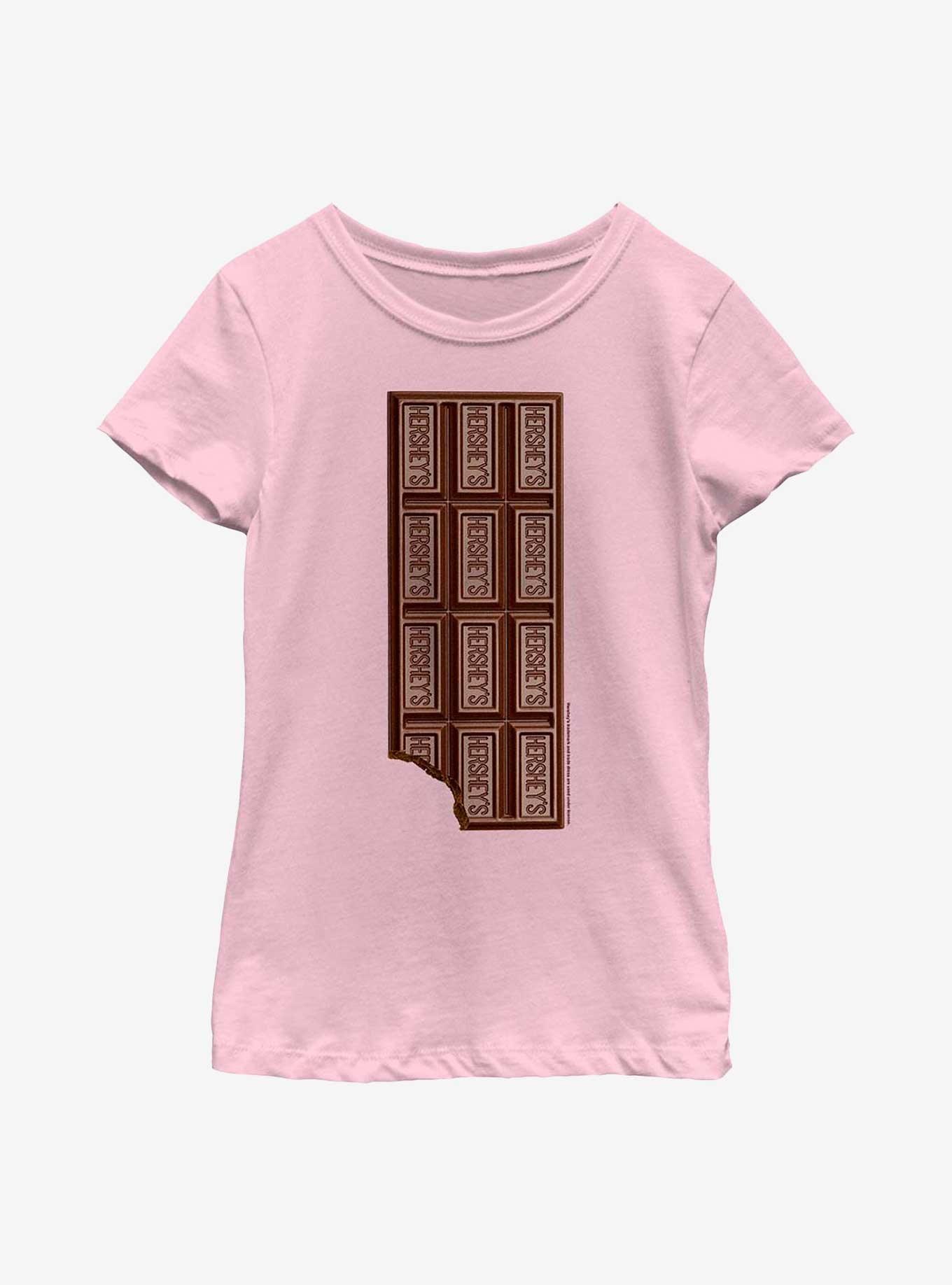 Hershey's Chocolate Bar Bite Youth Girls T-Shirt, , hi-res