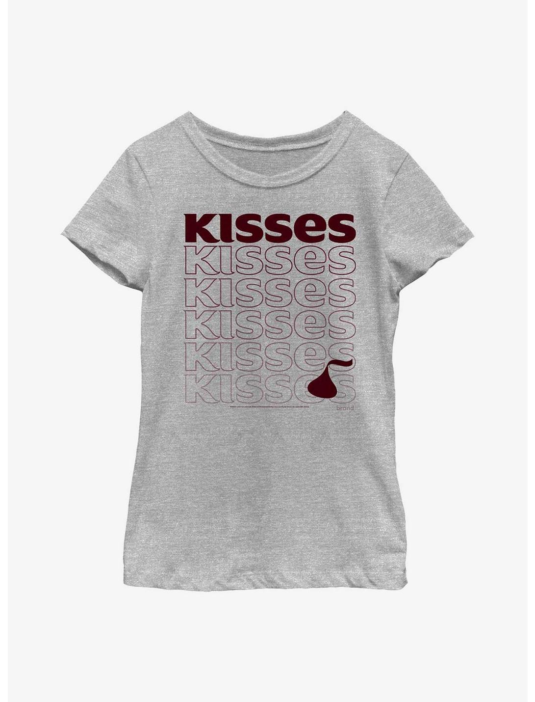 Hershey's Kisses Stacked Kisses Youth Girls T-Shirt, ATH HTR, hi-res