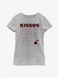 Hershey's Kisses Stacked Kisses Youth Girls T-Shirt, ATH HTR, hi-res