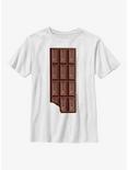Hershey's Chocolate Bar Bite Youth T-Shirt, WHITE, hi-res