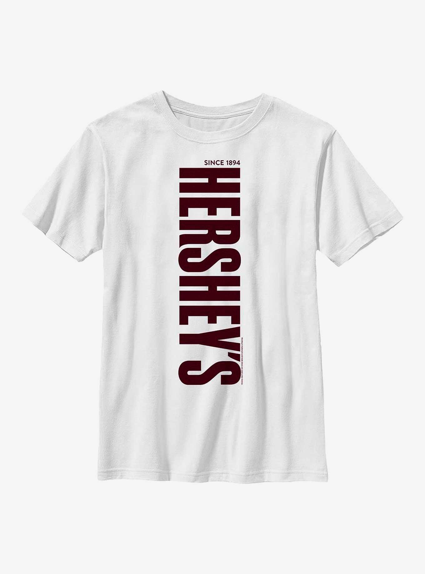 Hershey's Logo Youth T-Shirt, WHITE, hi-res