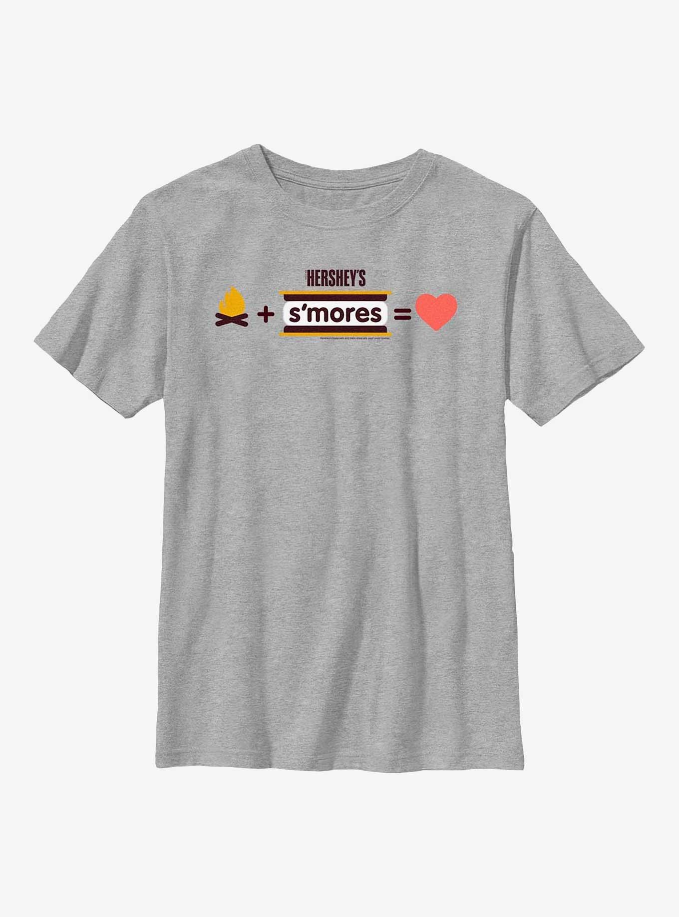 Hershey's S'mores Math Youth T-Shirt, ATH HTR, hi-res