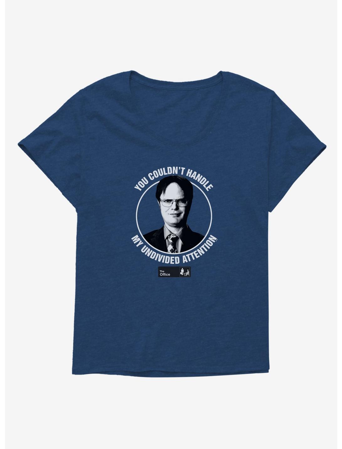 The Office Dwight's Undivided Attention Womens T-Shirt Plus Size, , hi-res