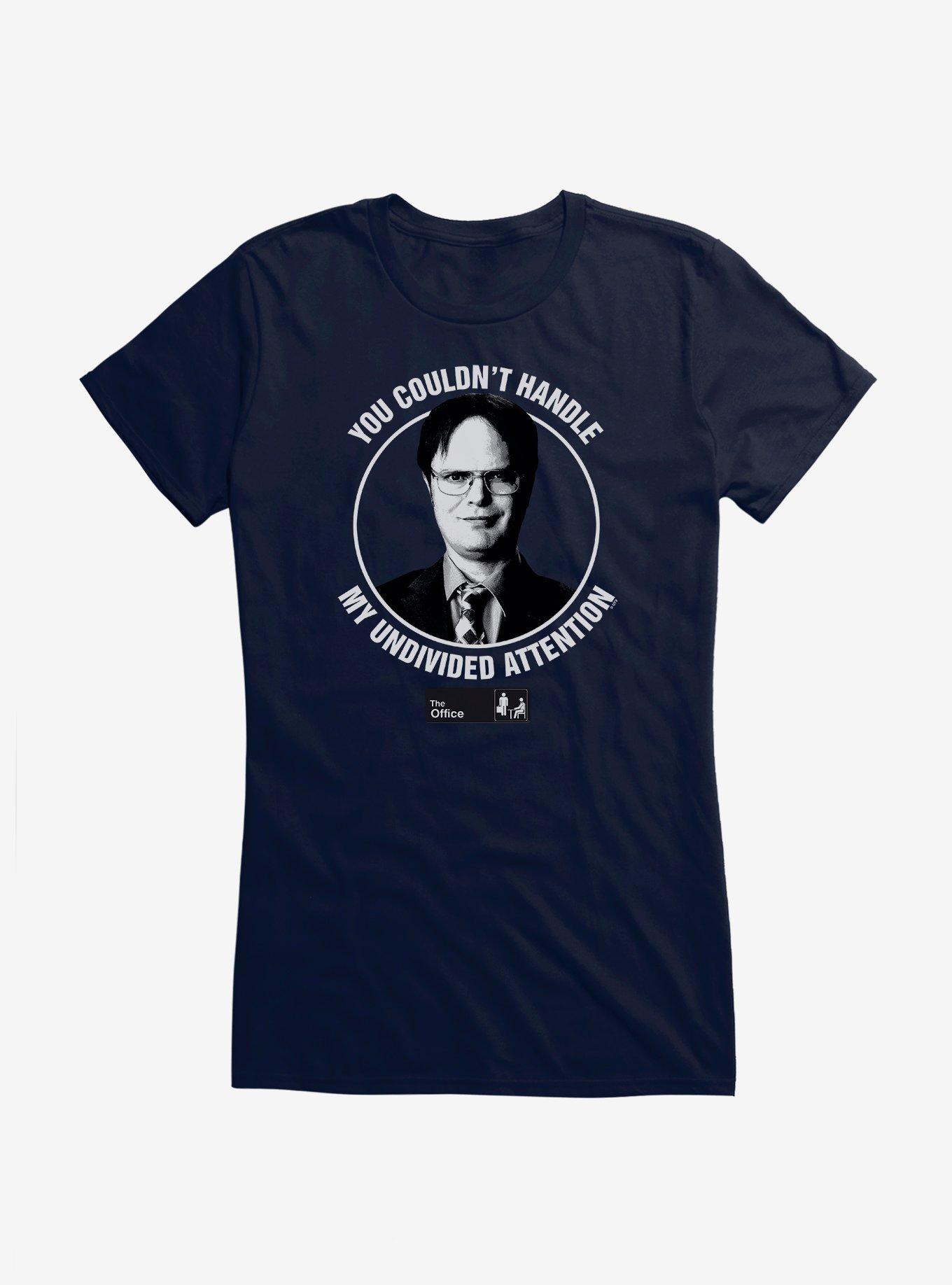 The Office Dwight's Undivided Attention Girls T-Shirt, , hi-res