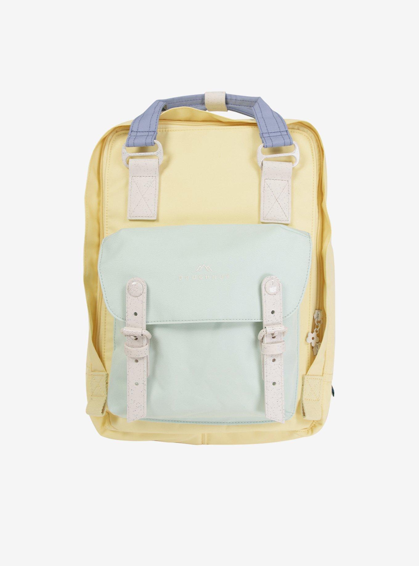 Doughnut Macaroon Monet Buttery x Light Aqua Backpack, , hi-res