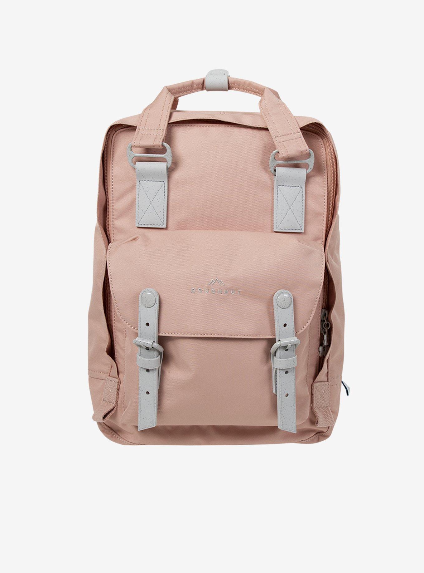 Doughnut macaroon top backpack pink