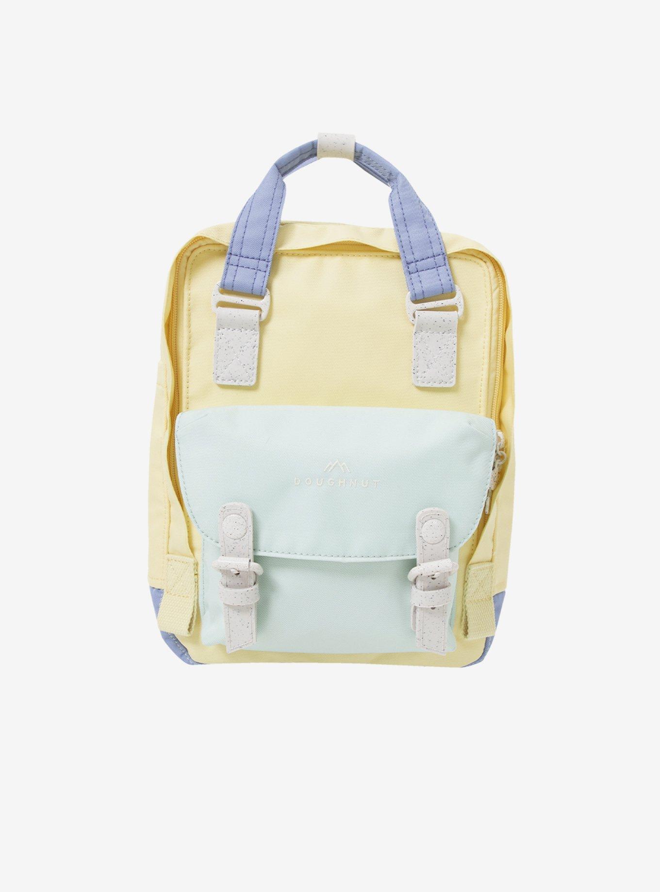 Doughnut Macaroon Mini Monet Buttery x Light Aqua Mini Backpack, , hi-res