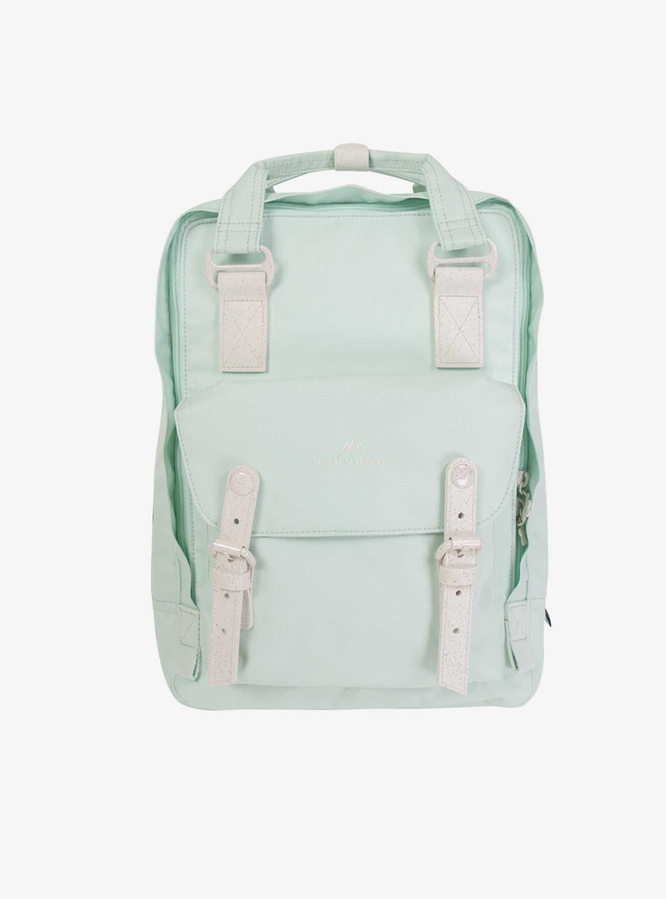 Doughnut Macaroon Monet Light Aqua Backpack, , hi-res