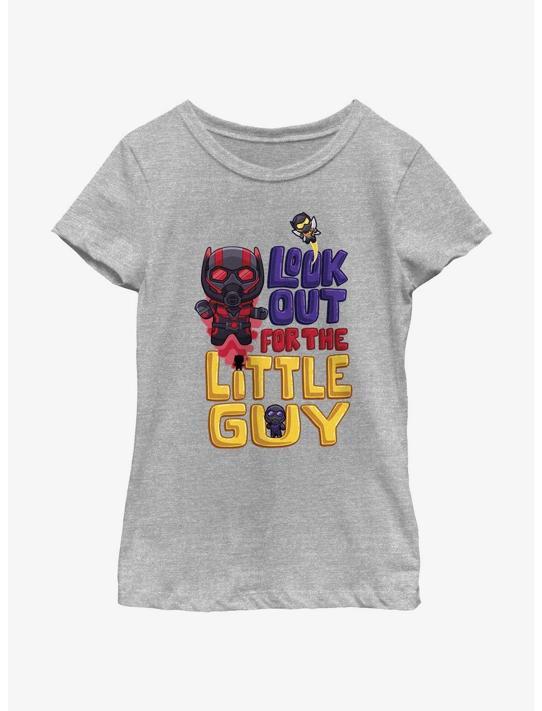 Marvel Ant-Man and the Wasp: Quantumania Chibi Look Out For The Little Guy Youth Girls T-Shirt, ATH HTR, hi-res