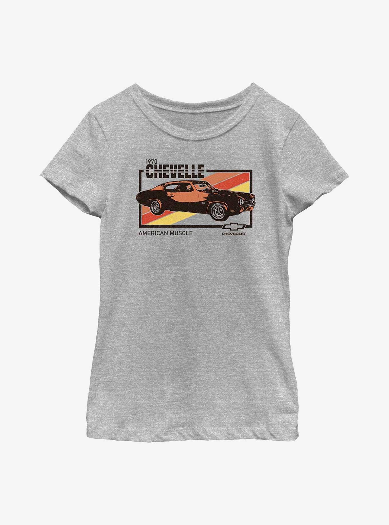 General Motors 1970 Chevelle Youth Girls T-Shirt, , hi-res