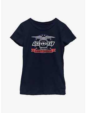General Motors Chevrolet America's First Choice Youth Girls T-Shirt, , hi-res