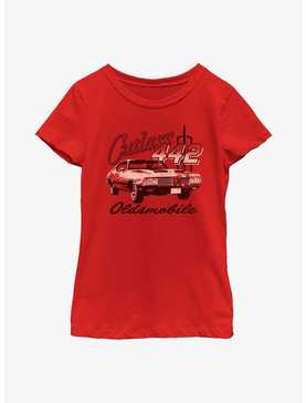 General Motors Oldsmobile Cutlass Youth Girls T-Shirt, , hi-res