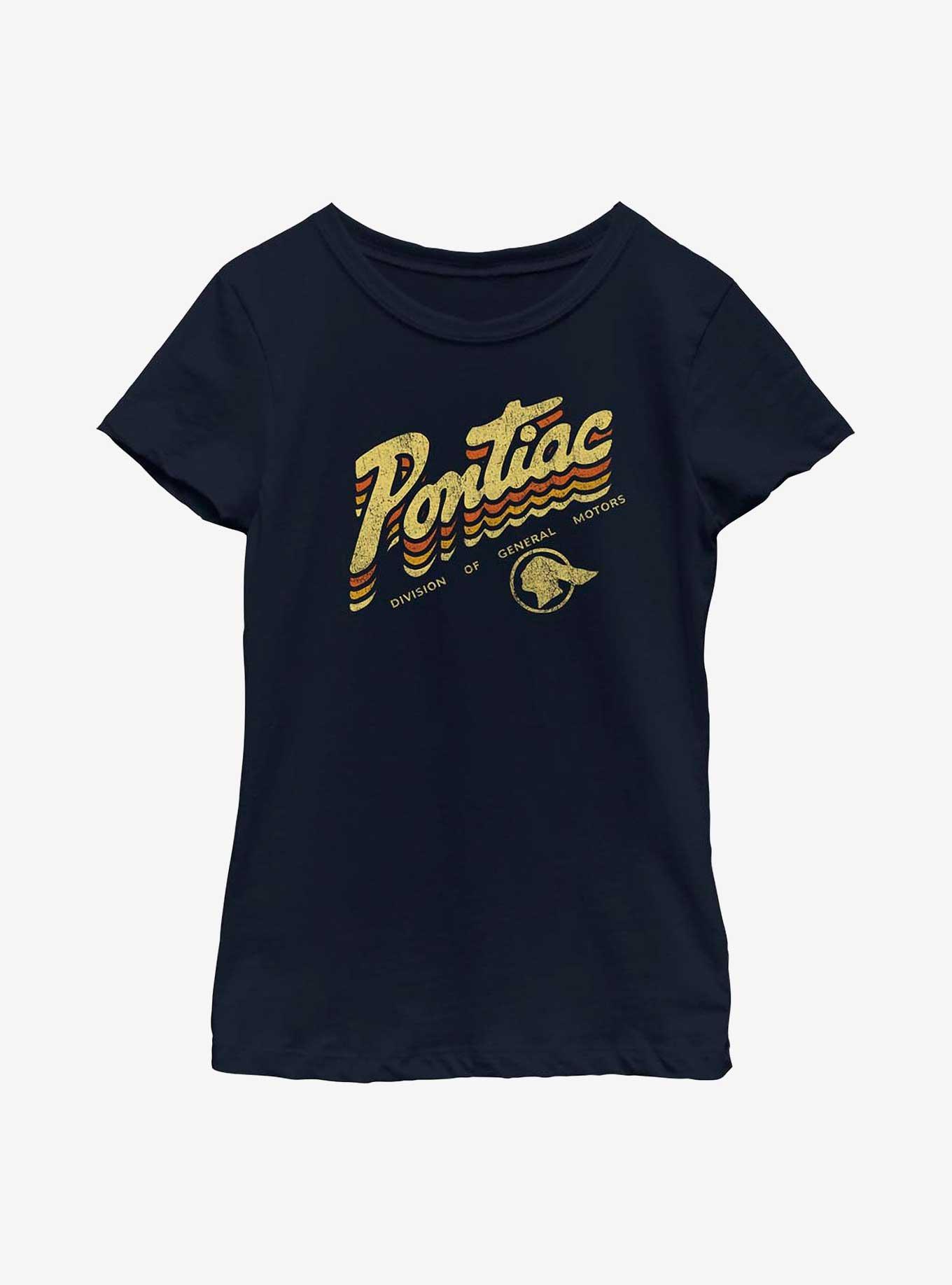 General Motors Pontiac Logo Youth Girls T-Shirt, , hi-res