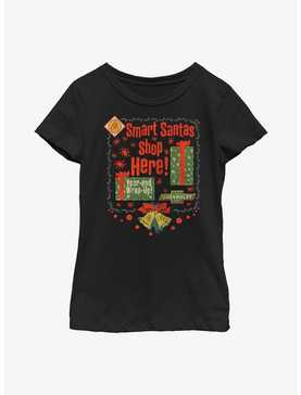 General Motors Smart Santas Shop Chevy Youth Girls T-Shirt, , hi-res