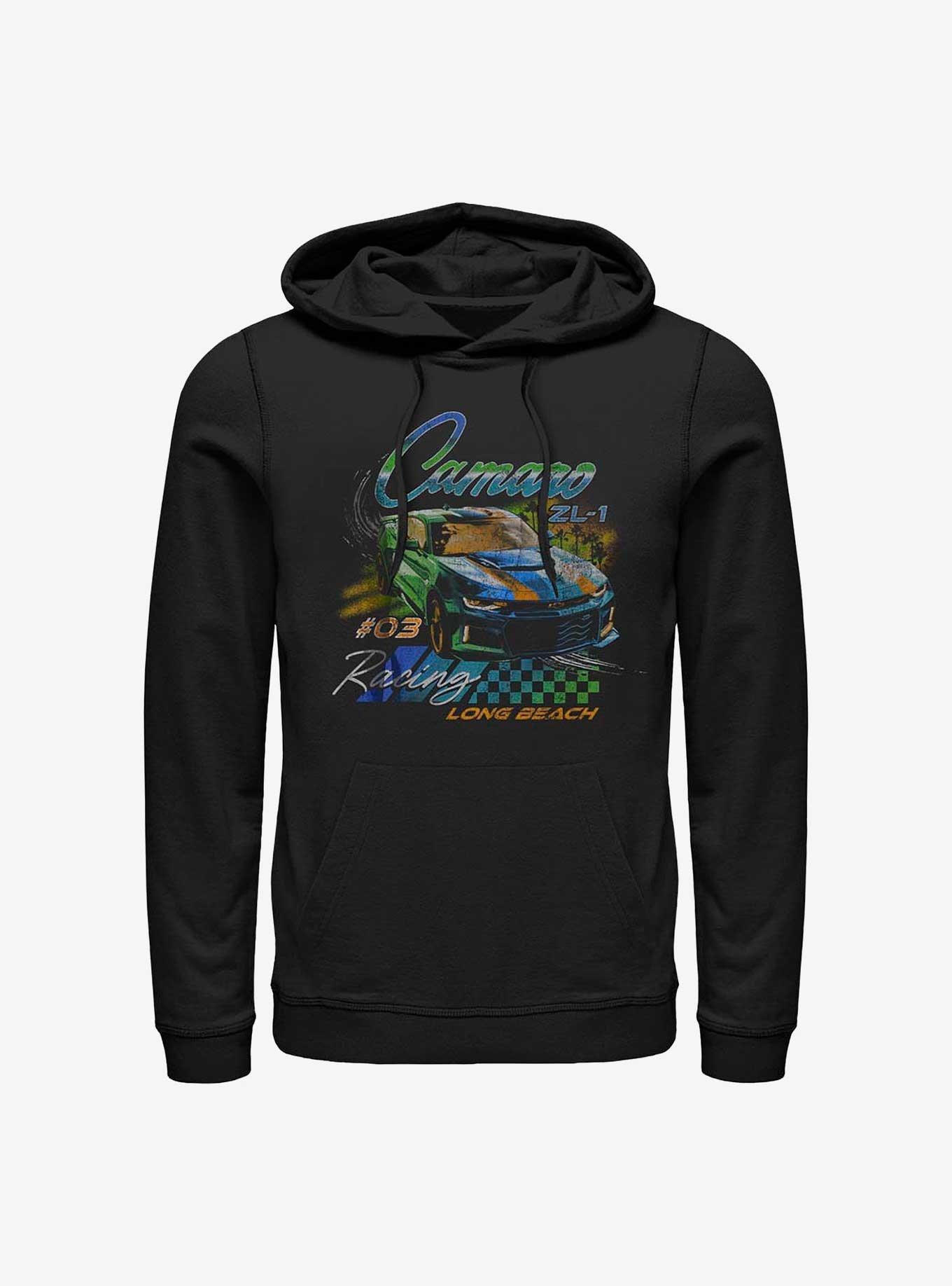 General Motors Camaro Racer Long Beach Hoodie, , hi-res