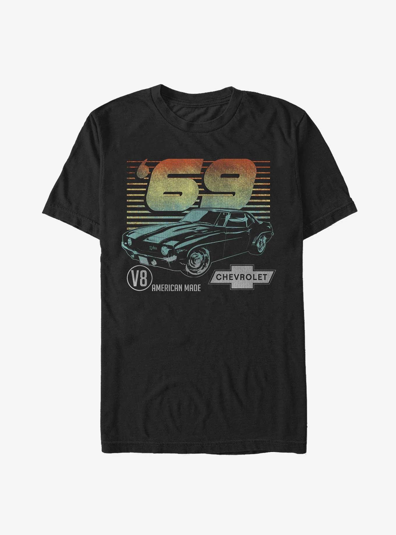 General Motors '69 Chevrolet Camaro T-Shirt - BLACK | BoxLunch