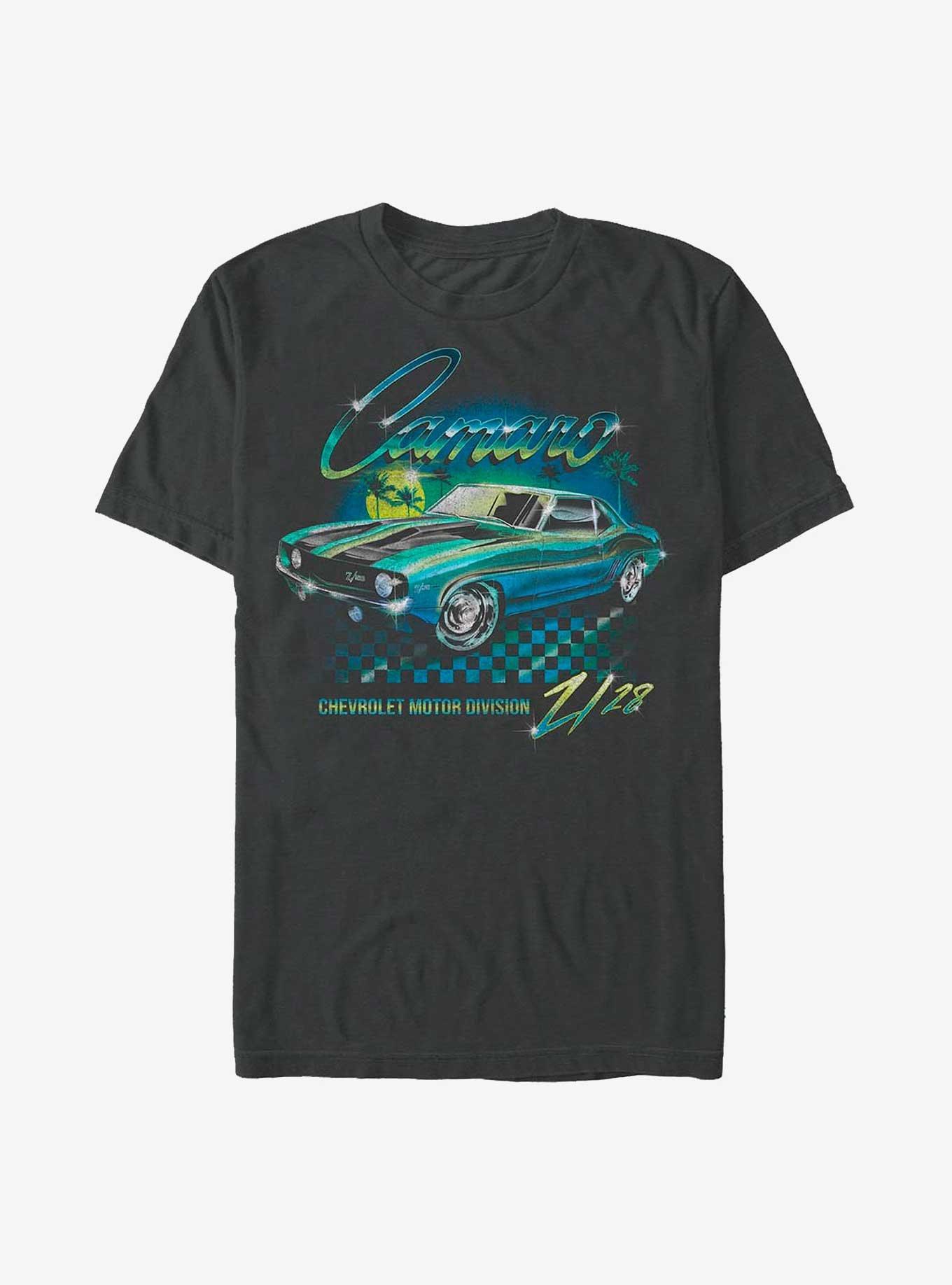 General Motors Camaro T-Shirt, CHARCOAL, hi-res