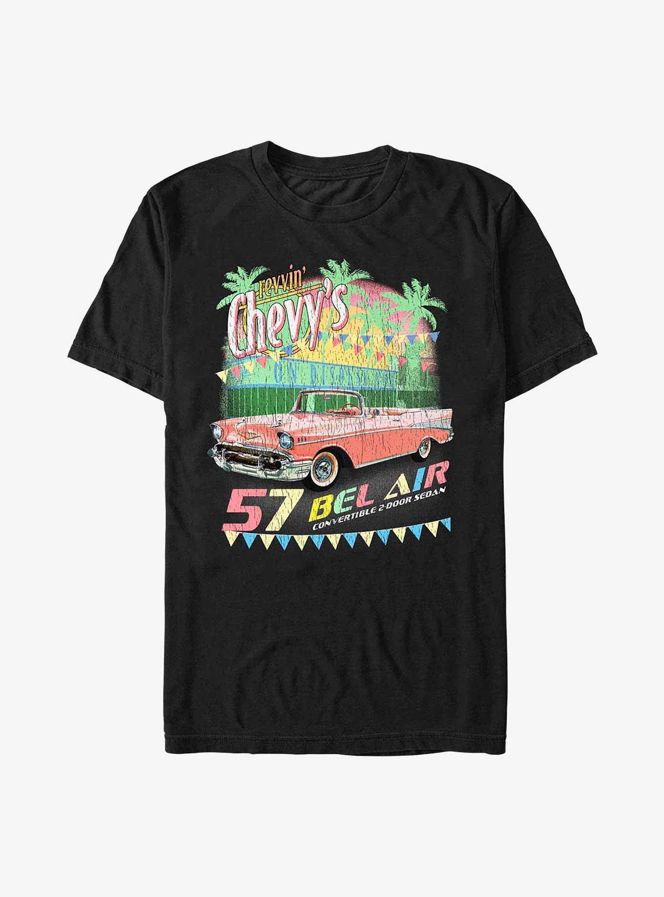 General Motors Revvin' Chevy's Bel Air T-Shirt, BLACK, hi-res