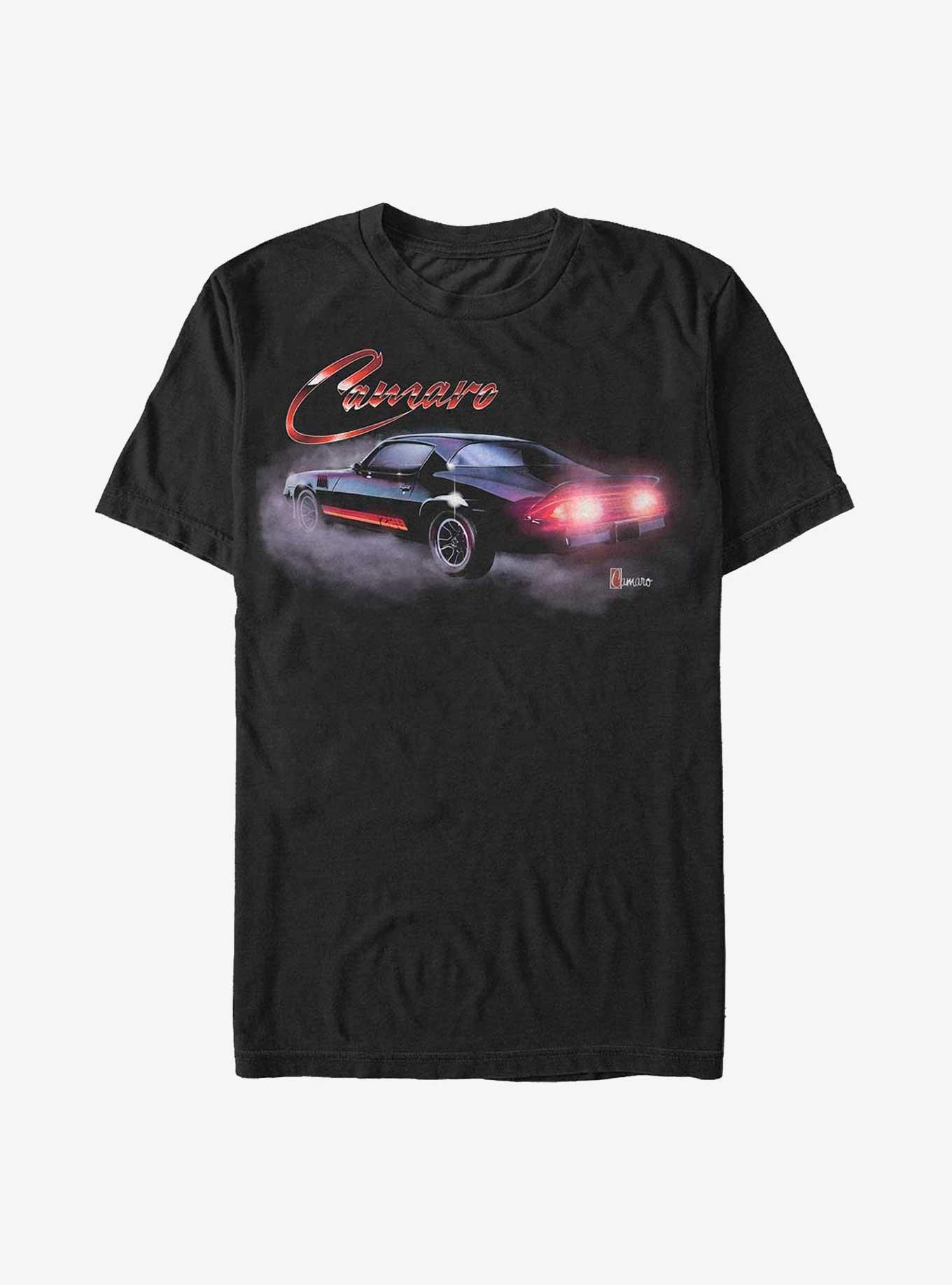 General Motors Camaro Night Ride T-Shirt, BLACK, hi-res
