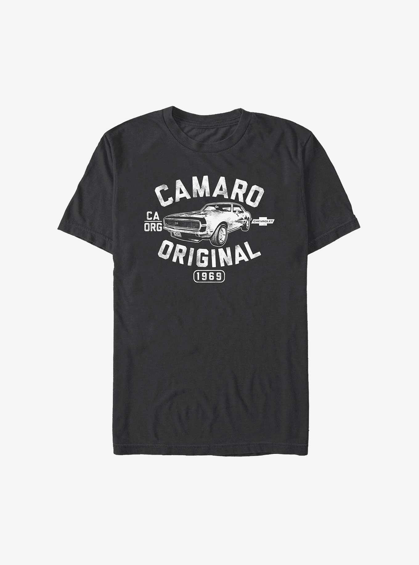 General Motors Original Camaro T-Shirt, BLACK, hi-res