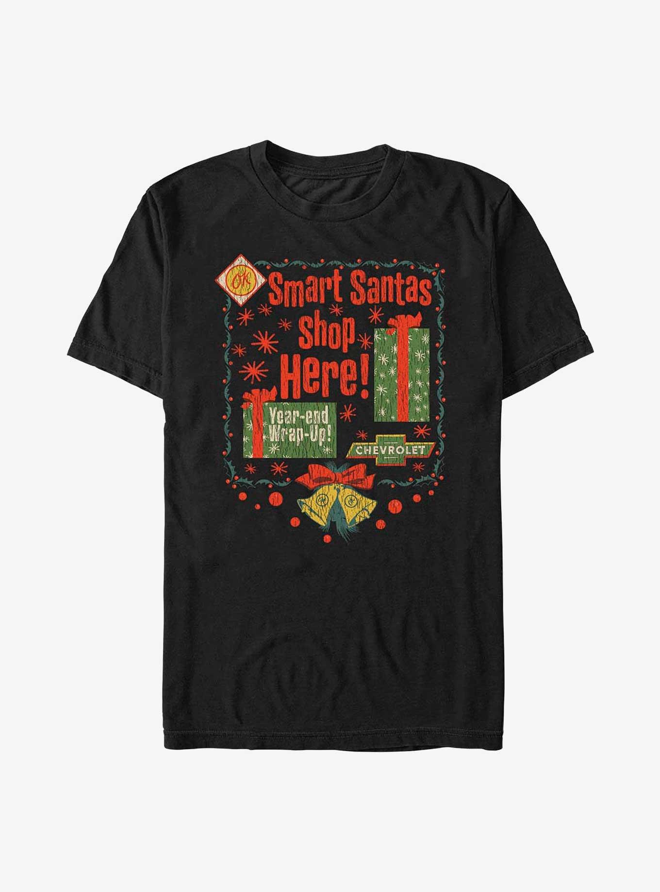 General Motors Smart Santas Shop Chevy T-Shirt, , hi-res