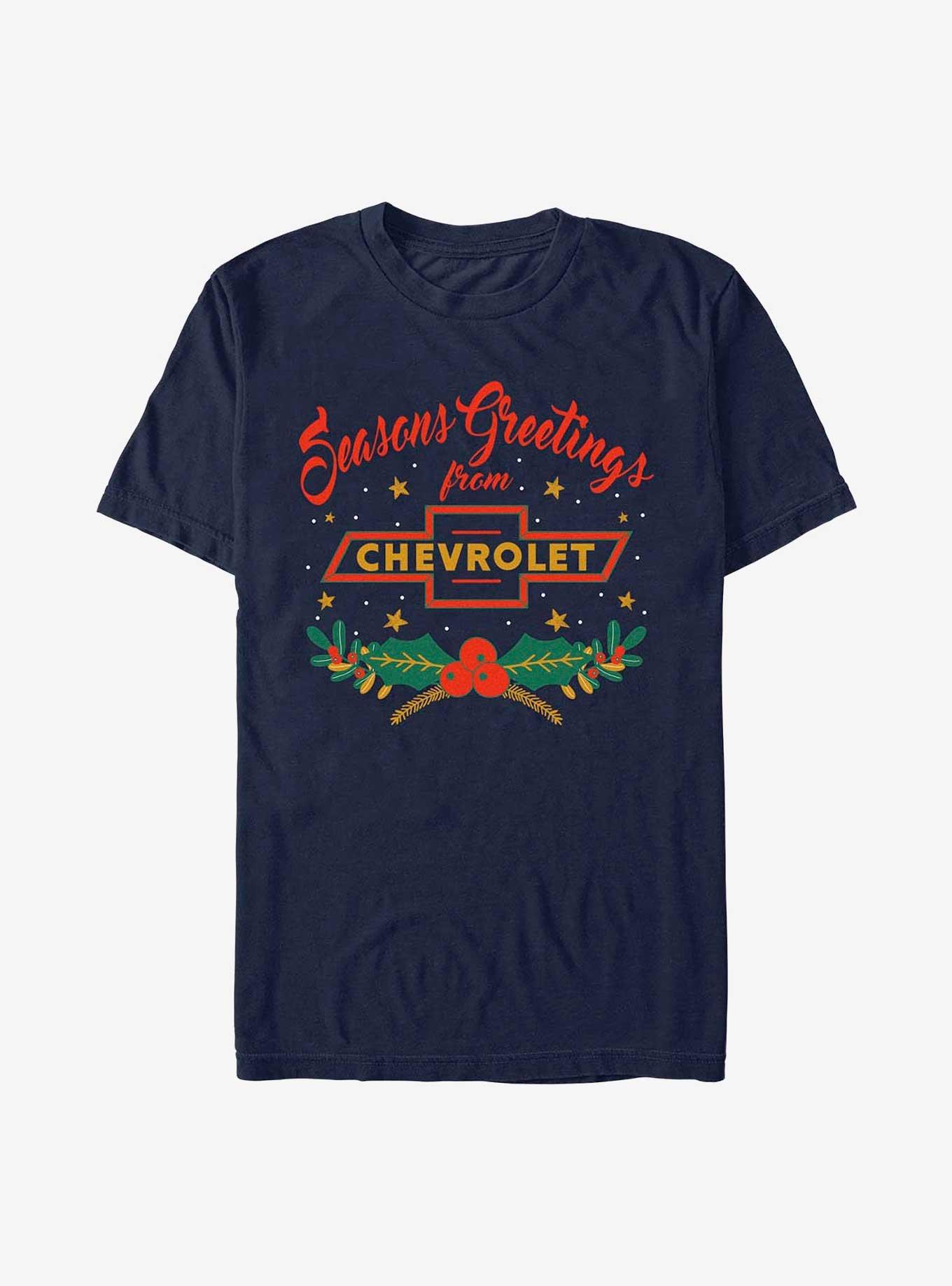 General Motors Chevrolet Seasons Greetings T-Shirt, , hi-res