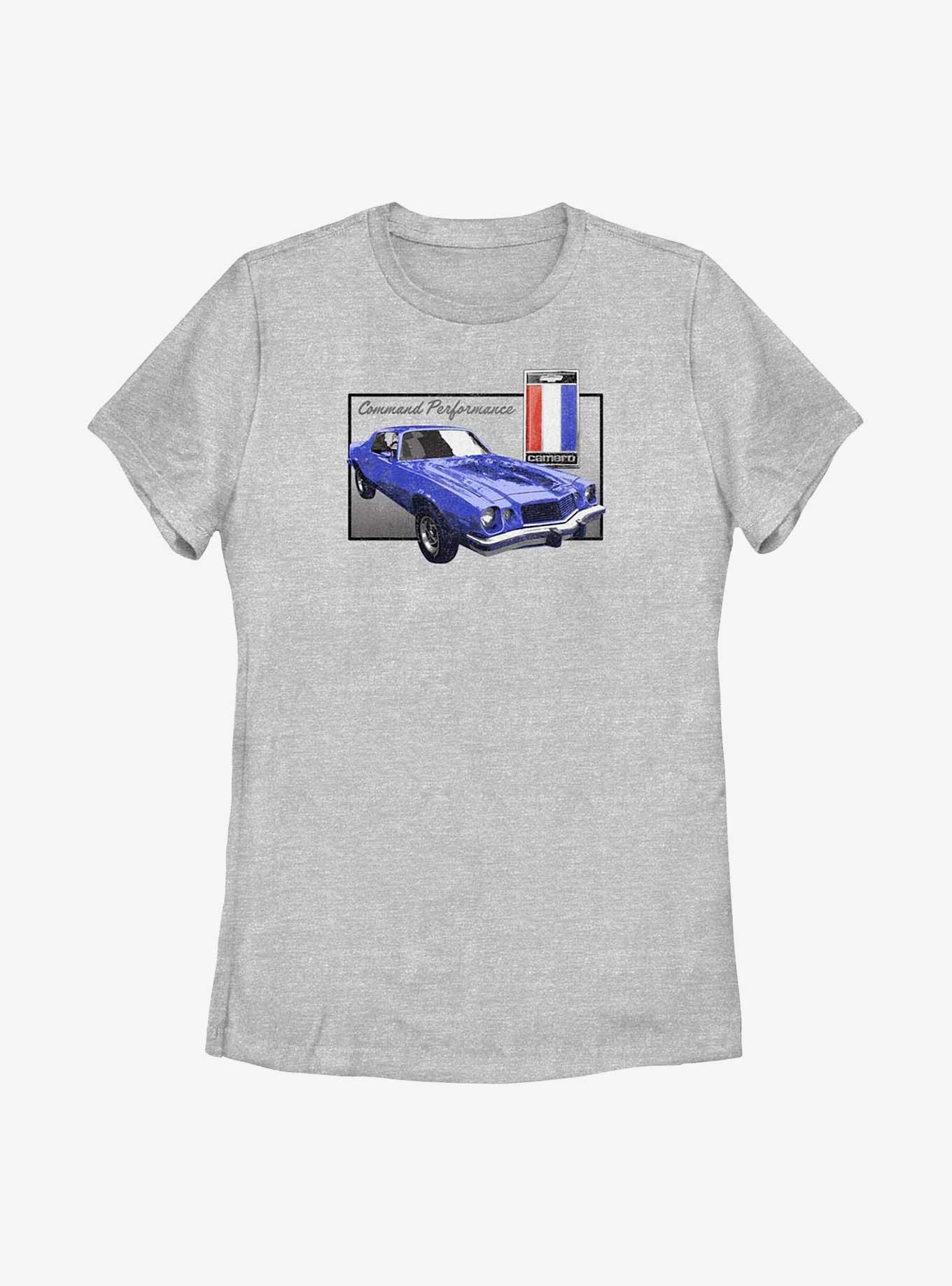 General Motors 1977 Camaro Womens T-Shirt, ATH HTR, hi-res