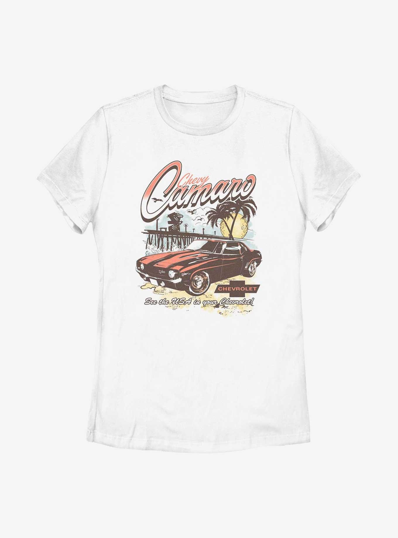 General Motors Vintage Camaro Womens T-Shirt, , hi-res
