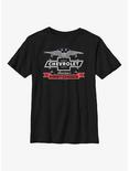 General Motors Chevrolet America's First Choice Youth T-Shirt, BLACK, hi-res