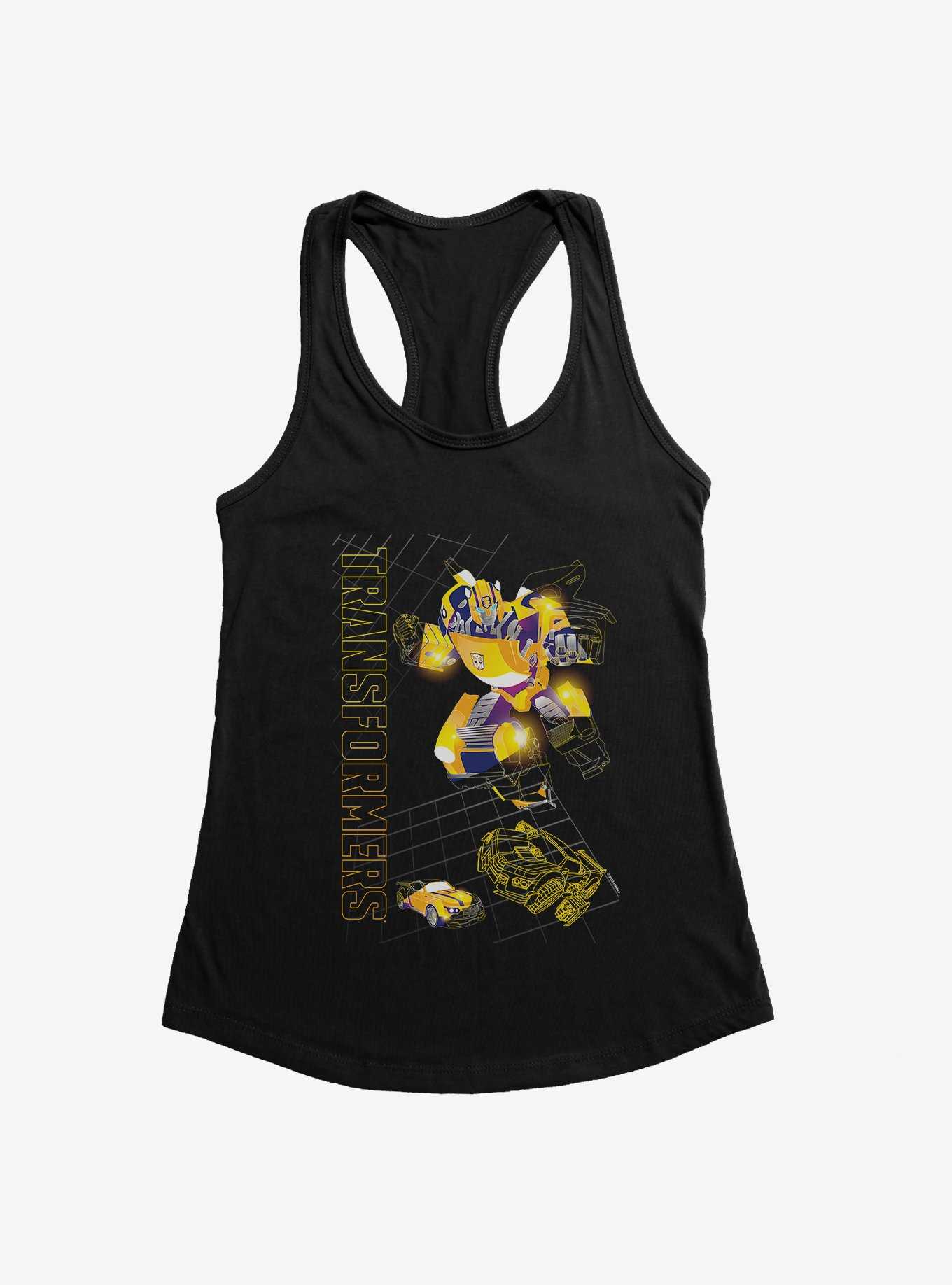 Transformers Bumblebee Grid Womens T-Shirt, , hi-res