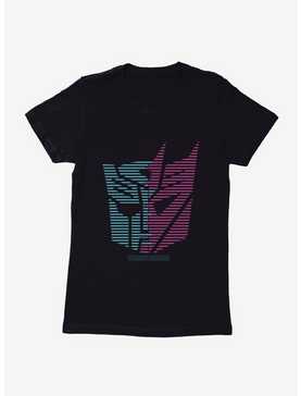 Transformers Autobot Decepticon Split Icon Womens T-Shirt, , hi-res