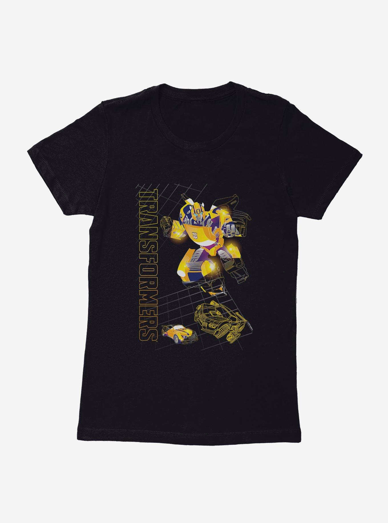 Transformers Bumblebee Grid Womens T-Shirt, , hi-res