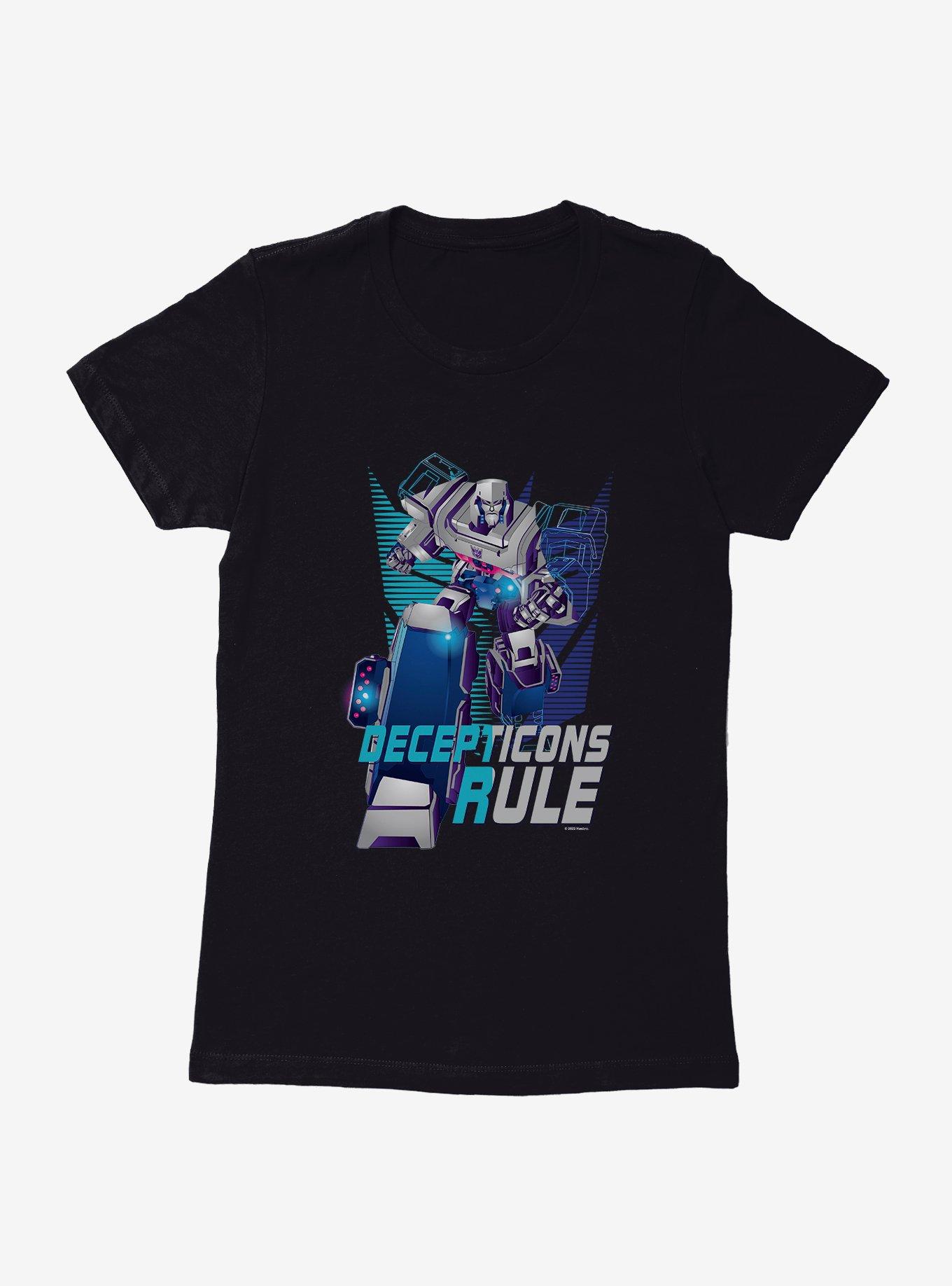 Transformers Decepticons Rule Grid Womens T-Shirt, , hi-res