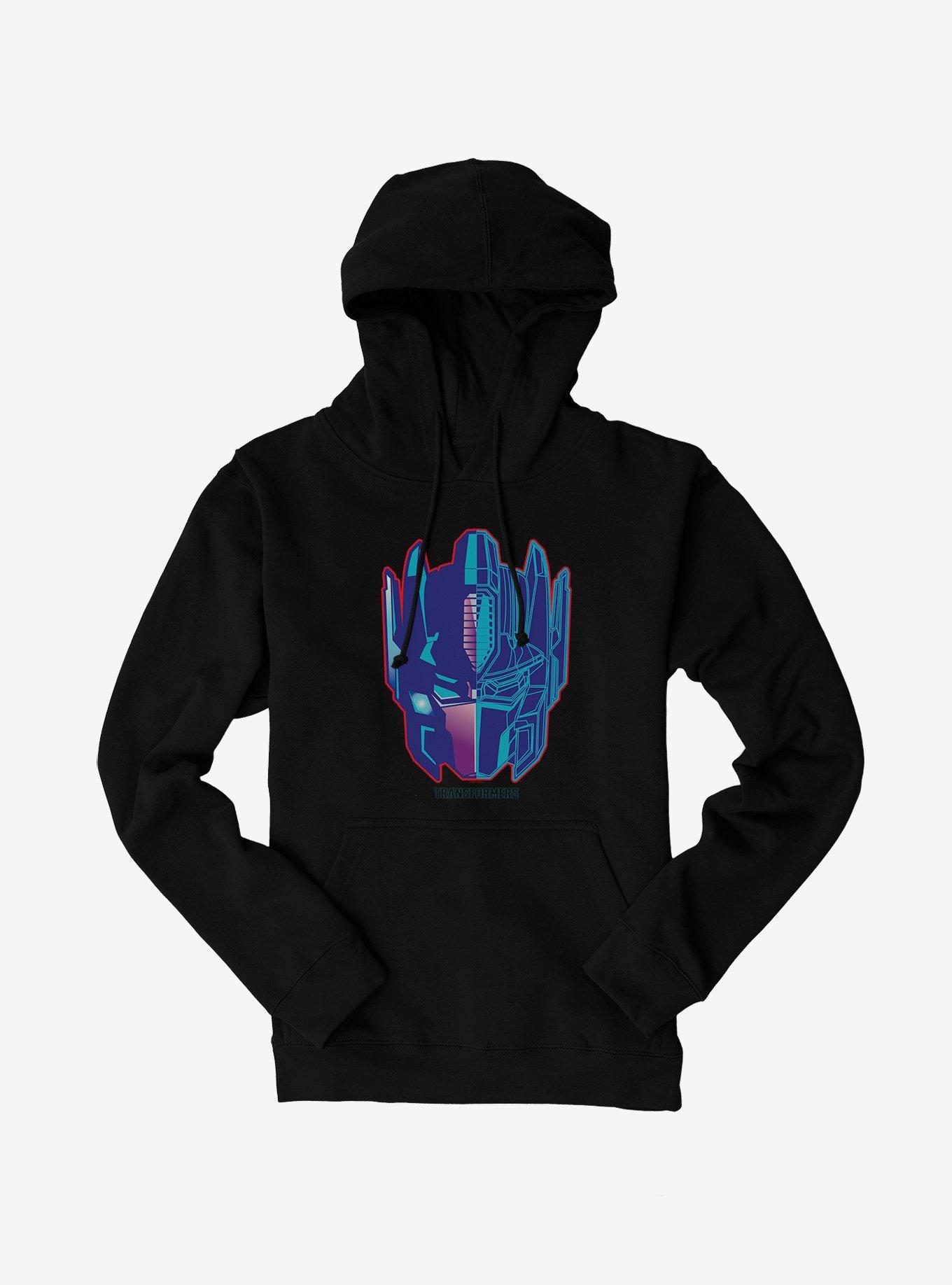 Transformers Optimus Prime Head Icon Hoodie, , hi-res