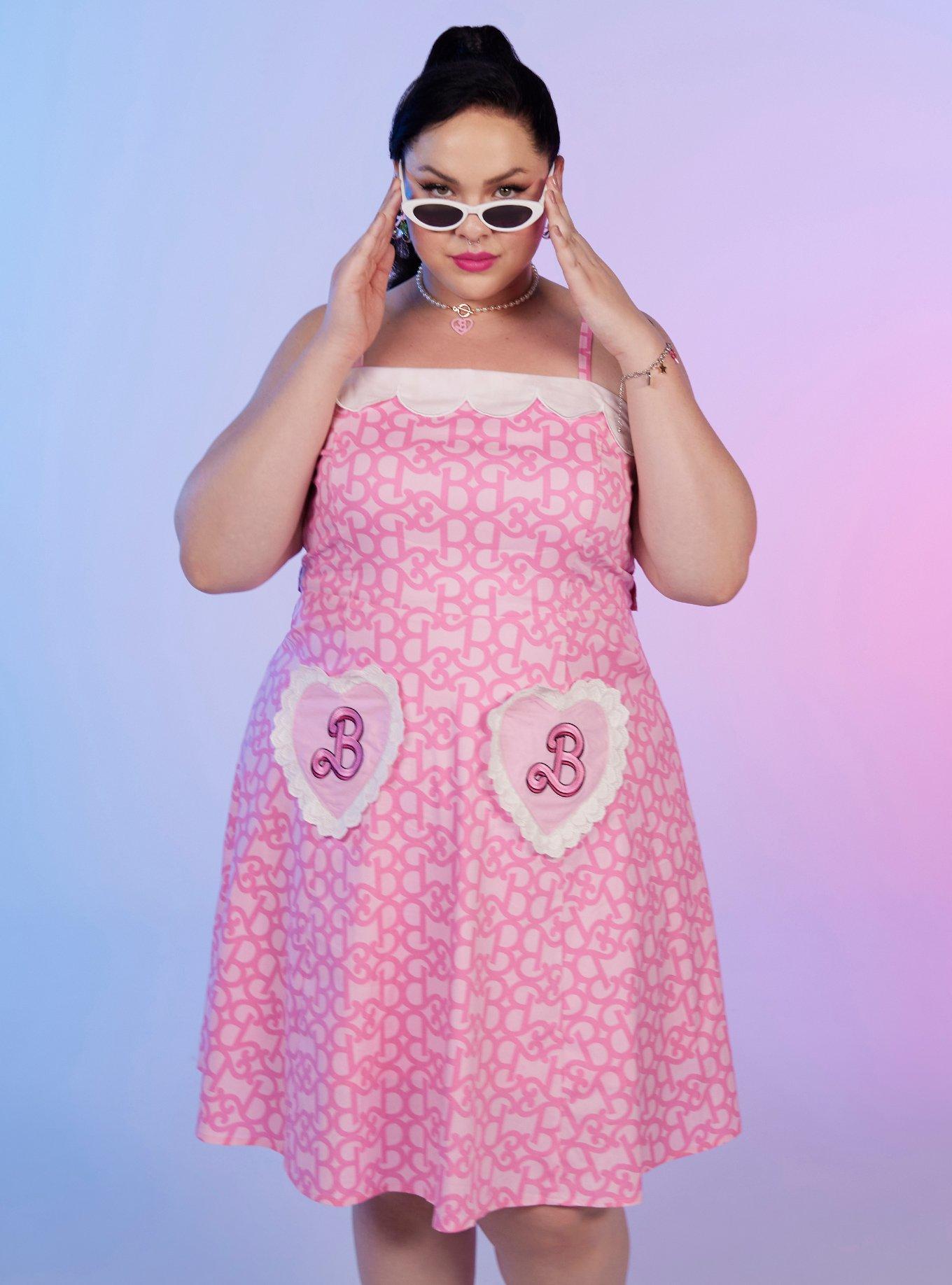 Barbie Heart Retro Sweetheart Dress Plus Size