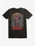 Attila Goat Skull & Bones T-Shirt, BLACK, hi-res