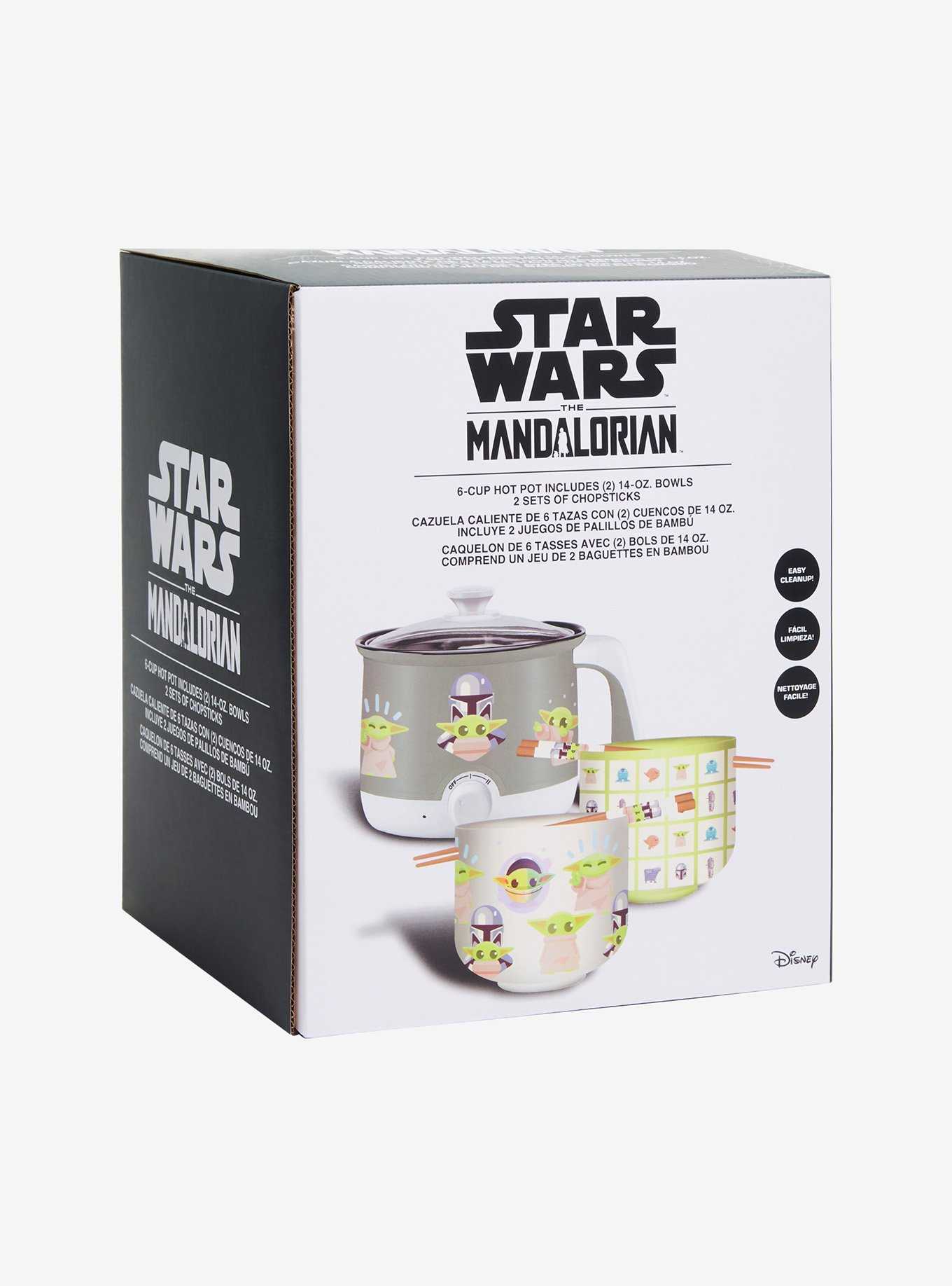 Star Wars The Mandalorian Grogu Hot Pot with Ramen Bowls, , hi-res