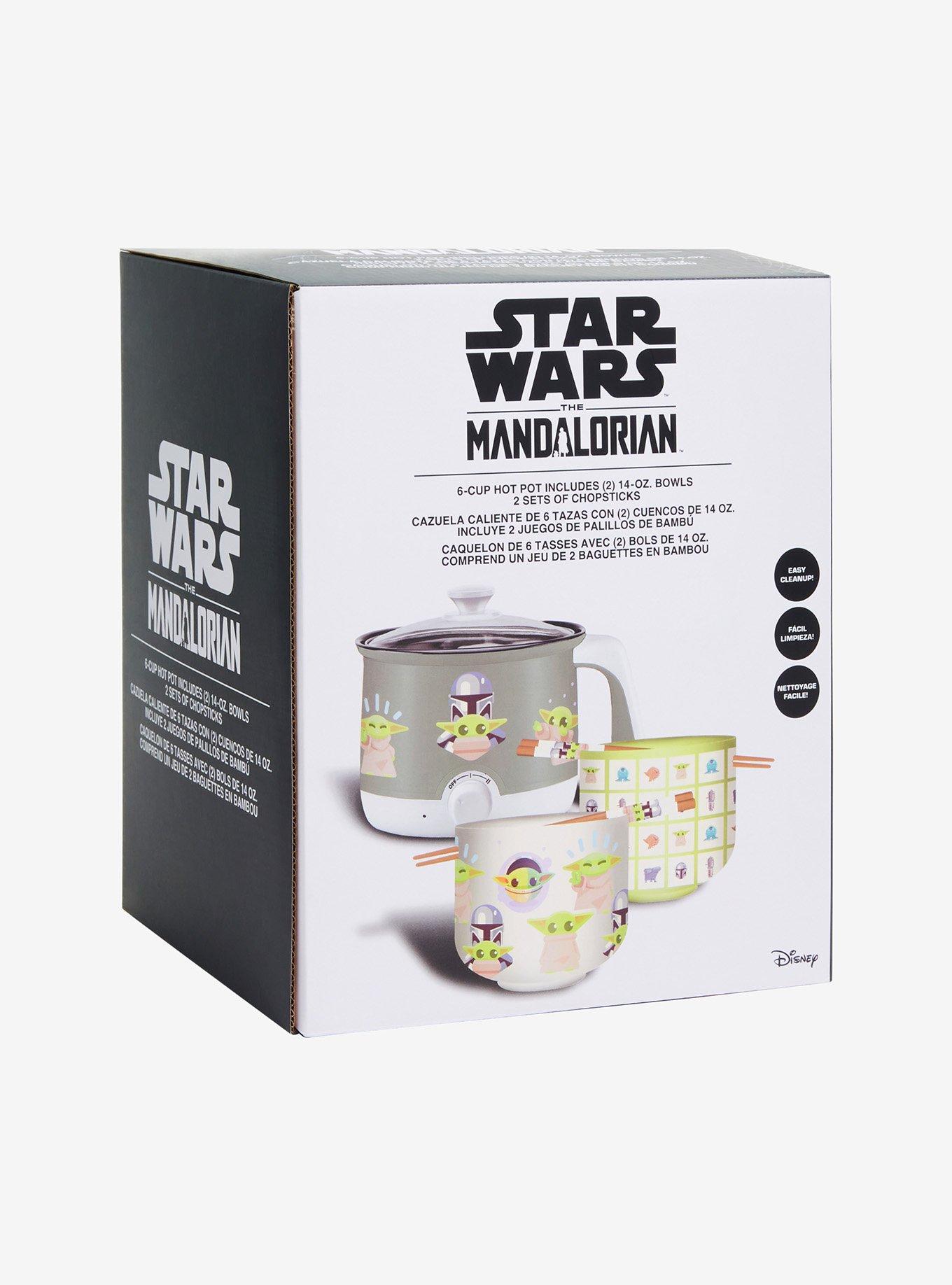 Star Wars The Mandalorian Grogu Hot Pot with Ramen Bowls, , hi-res