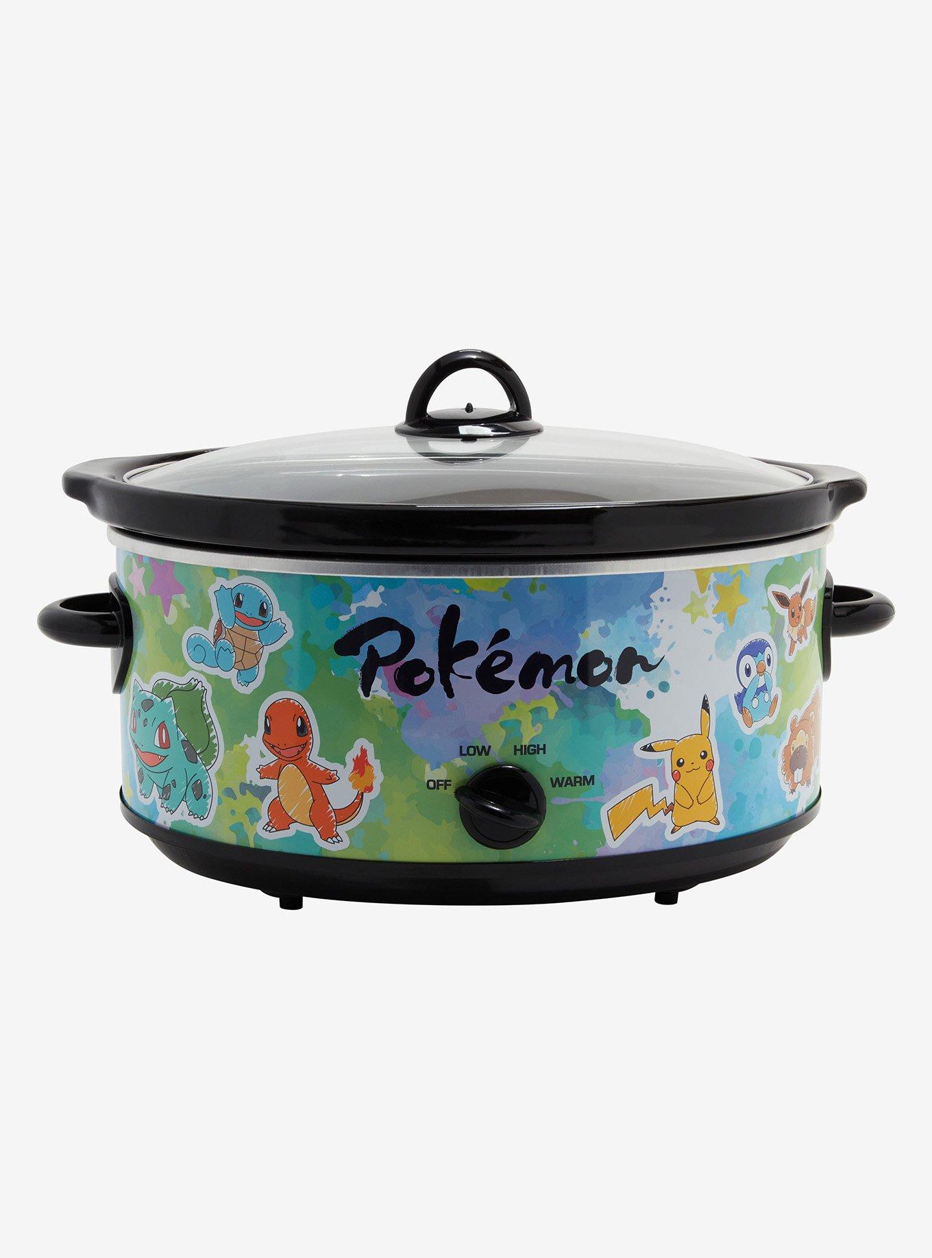 Pokémon Allover Print 7-Quart Slow Cooker - BoxLunch Exclusive, , hi-res