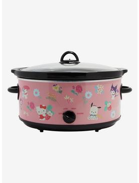 Sanrio Hello Kitty and Friends Floral Allover Print 7-Quart Slow Cooker - BoxLunch Exclusive, , hi-res